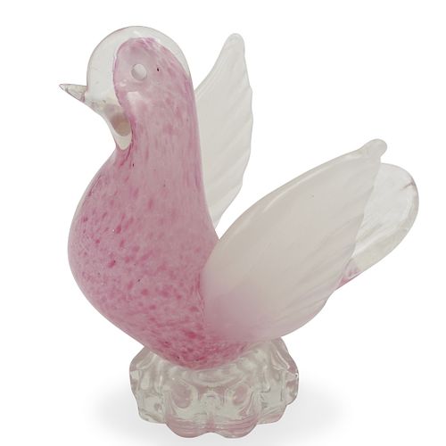 MURANO GLASS DOVE FIGURINEDESCRIPTION: