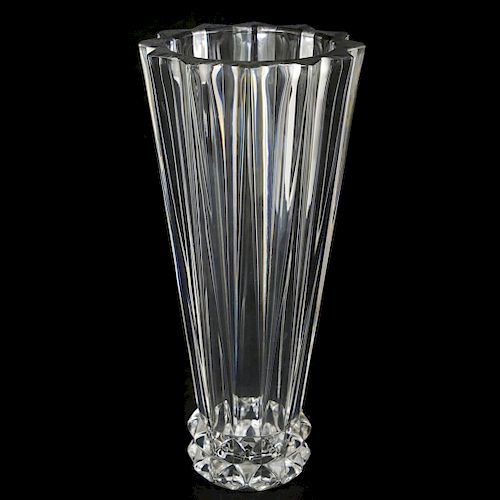 ROSENTHAL CRYSTAL VASEDESCRIPTION: A