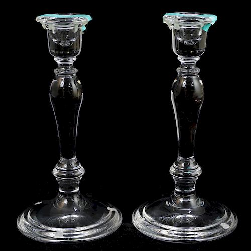 TIFFANY AND CO CRYSTAL CANDLESTICKSDESCRIPTION  3935f2