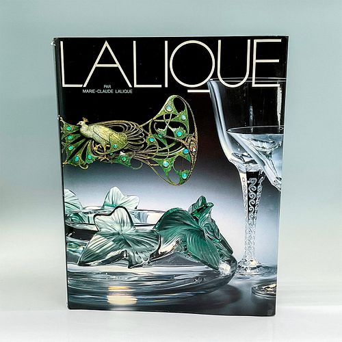 HARDCOVER BOOK LALIQUE SIGNED  3936c1