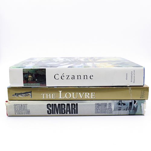 (3 PC) ASSORTMENT OF ART BOOKSDESCRIPTION: