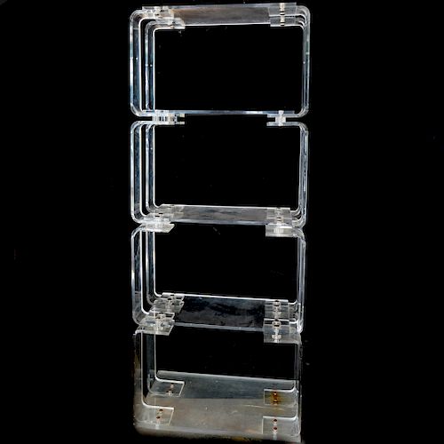 LUCITE DISPLAY CABINETDESCRIPTION  3937a0