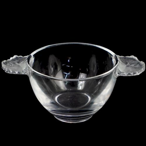 LALIQUE CRYSTAL "HONFLEUR" ICE