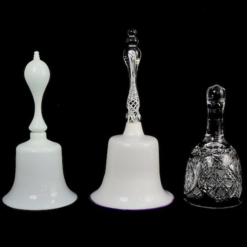 (3 PC) ART GLASS AND CRYSTAL DINNER