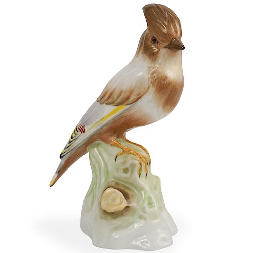 HEREND PORCELAIN BIRD FIGURINEDESCRIPTION  393832