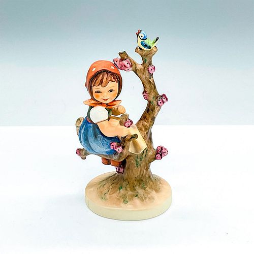 GOEBEL HUMMEL FIGURINE, APPLE TREE GIRLDepicts