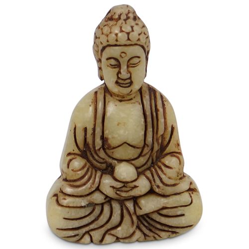 CHINESE STONE BUDDHA CARVINGDESCRIPTION: