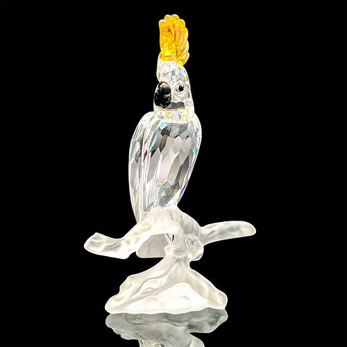 SWAROVSKI CRYSTAL FIGURINE, COCKATOO