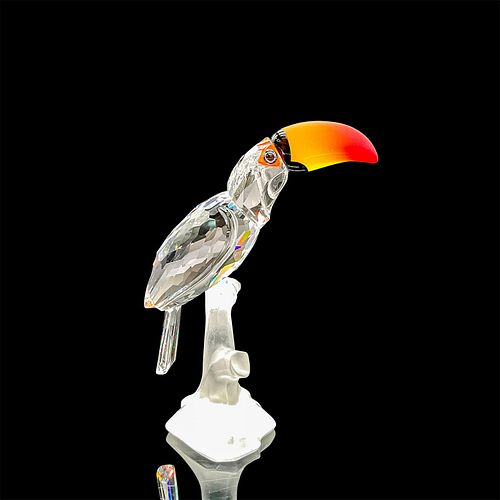 SWAROVSKI CRYSTAL FIGURINE, TOUCANClear