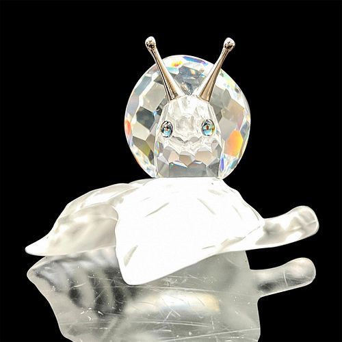 SWAROVSKI CRYSTAL FIGURINE, SNAIL