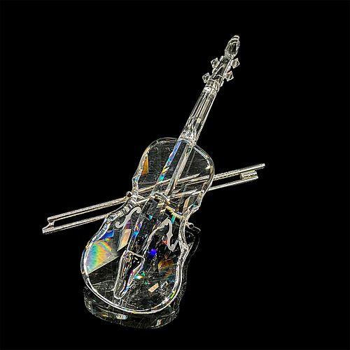 SWAROVSKI CRYSTAL FIGURE, VIOLIN