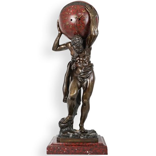 19TH CENT. FRENCH BRONZE "HERCULES"