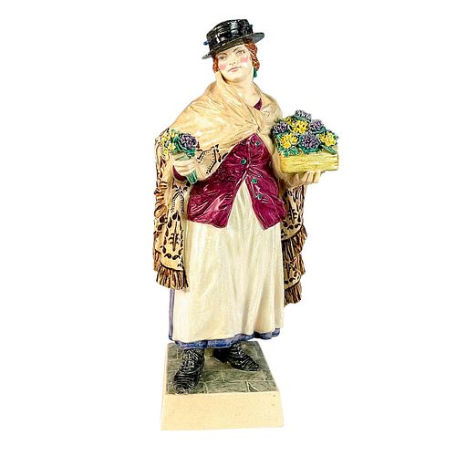 CHARLES VYSE FIGURE, THE SHAWLHand decorated