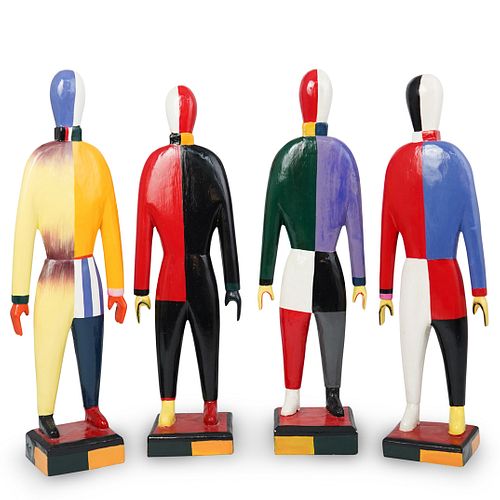  4 PC AFTER KAZIMIR MALEVICH SPORTSMEN 39143a