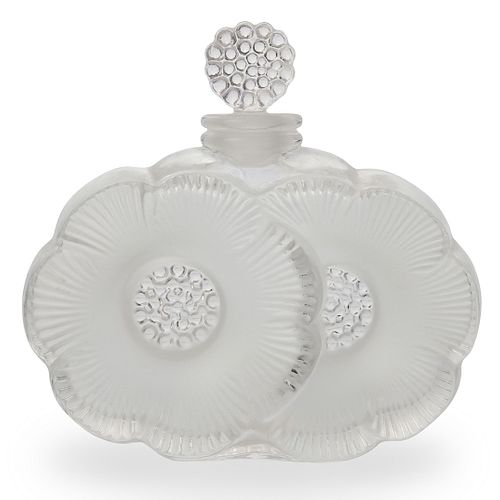 LALIQUE CRYSTAL DEUX FLEURS PERFUME 39146d