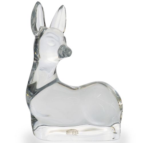 DAUM CRYSTAL FAUN FIGURINEDESCRIPTION  391479