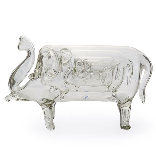 MURANO GLASS PIG FIGURINEDESCRIPTION  391480