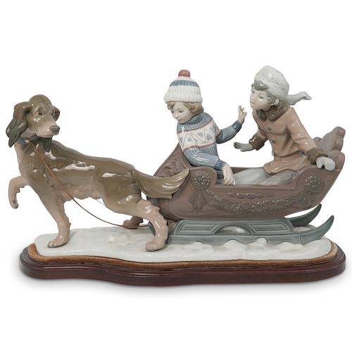 LLADRO SLEIGH RIDE PORCELAIN 3914b4