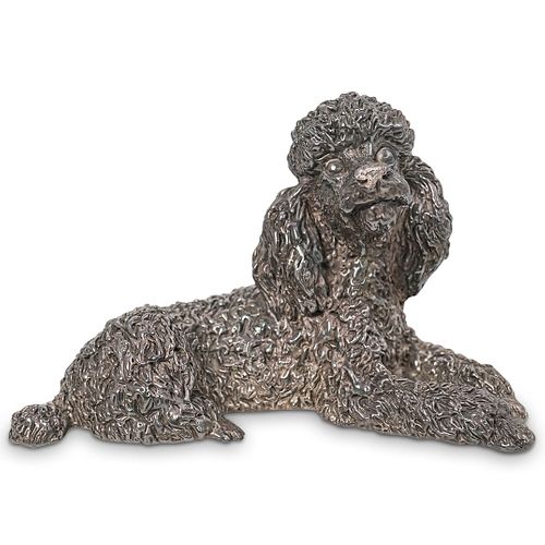 SILVER "925" DOG FIGURINEDESCRIPTION: