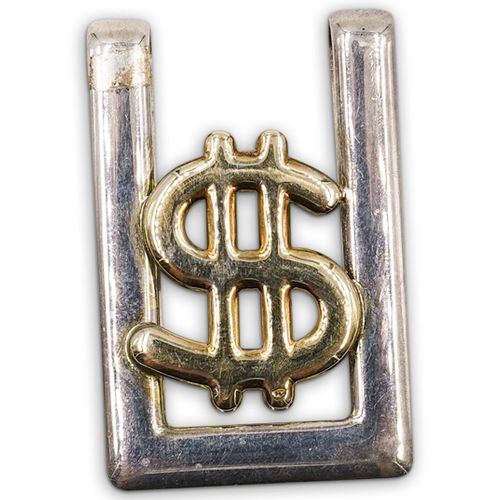 ITALIAN STERLING SILVER MONEY CLIPDESCRIPTION  391553