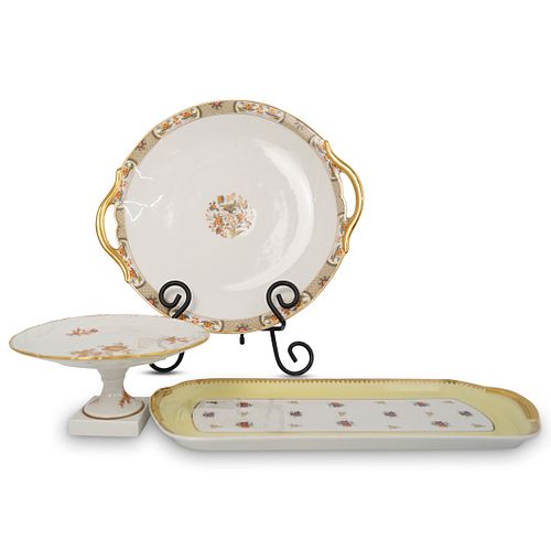 (3 PC) LIMOGES PORCELAIN GROUPINGDESCRIPTION: