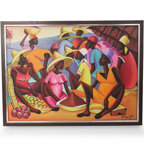 ALIX BEAUGOUS HAITIAN OIL ON 39158b