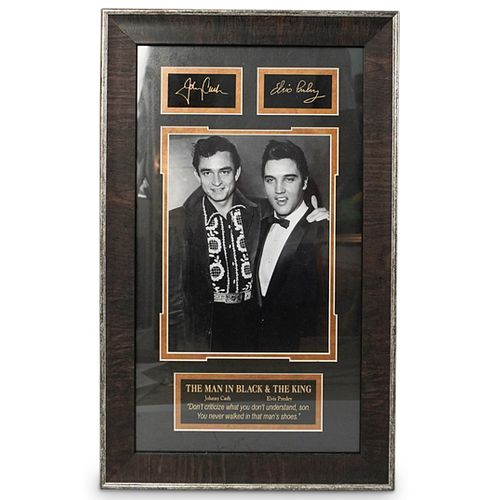 JOHNNY CASH & ELVIS PRESLEY SIGNATURE