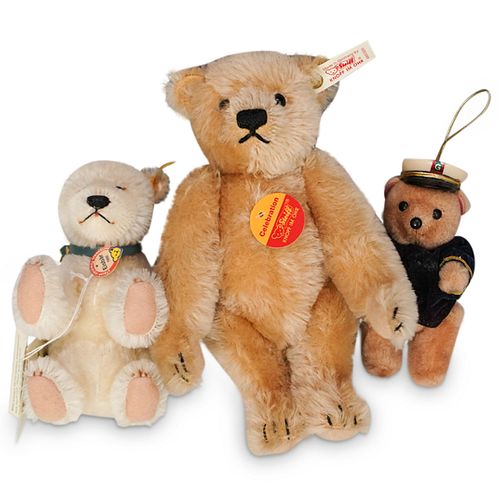 (3 PC) COLLECTION OF STEIFF BEARSDESCRIPTION: