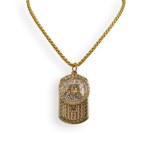 VINTAGE VERSACE PENDANT AND CHAINDESCRIPTION  3915da