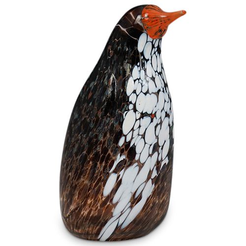 MURANO GLASS PENGUIN FIGURINEDESCRIPTION  39169c