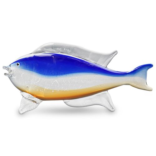 SIGNED CENEDESE MURANO GLASS FISH