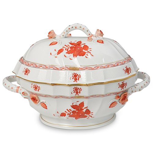 HEREND CHINESE BOUQUET TUREENDESCRIPTION: