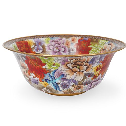 LARGE CHINESE CLOISONNE ENAMEL 39184e