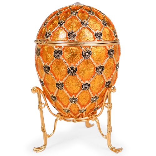 FABERGE IMPERIAL CORONATION EGGDESCRIPTION: