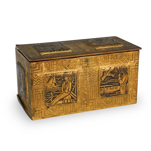 ART DECO GILDED TRINKET BOXDESCRIPTION  39196b