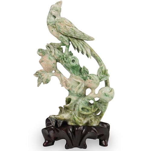 CHINESE CARVED JADE PHEASANT SCULPTUREDESCRIPTION  3919a0