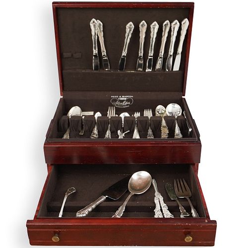 (58 PC) REED AND BARTON SILVER