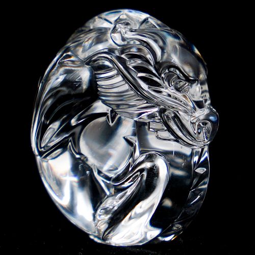 STEUBEN CRYSTAL DRAGON FIGURINEDESCRIPTION  391ab9