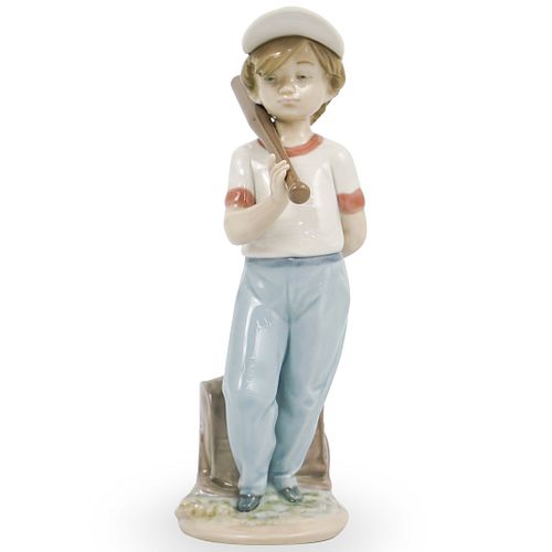 LLADRO "CAN I PLAY" PORCELAIN FIGURINEDESCRIPTION:
