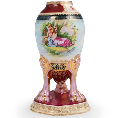 ROYAL VIENNA PORCELAIN VASEDESCRIPTION  391afa