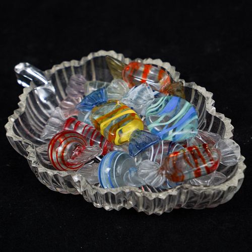 MURANO CANDY DISHDESCRIPTION: A