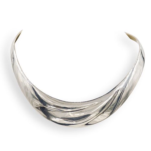 MEXICAN STERLING SILVER CHOKER 391b75