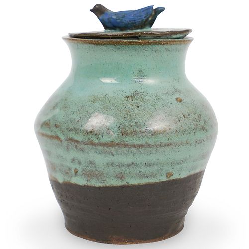 STUDIO POTTERY BIRD JARDESCRIPTION  391b93