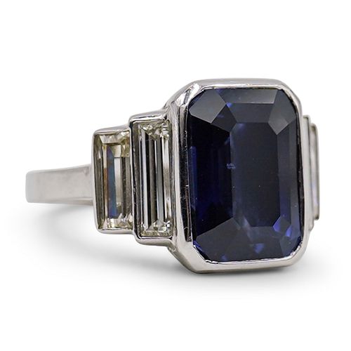 PLATINUM 7 96CT CEYLON SAPPHIRE 391bd3