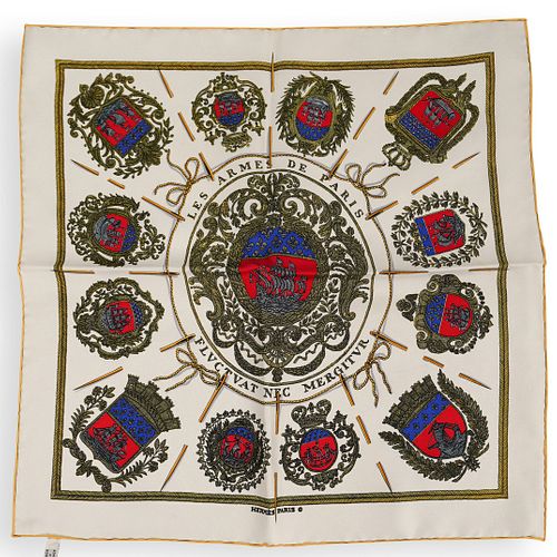 VINTAGE HERMES SILK SCARFDESCRIPTION: