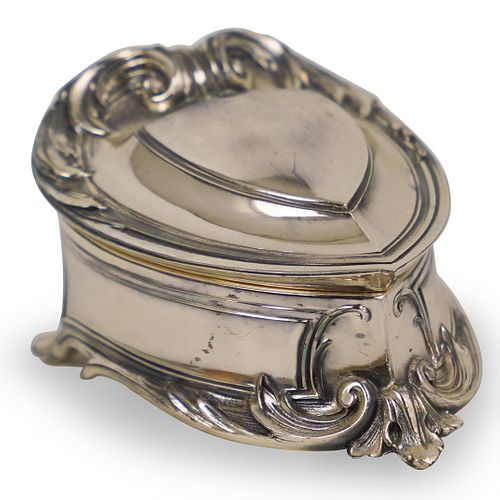 SILVER PLATED JEWELRY BOXDESCRIPTION  391c42