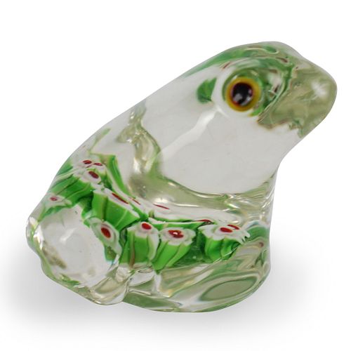 MILLEFIORI ART GLASS FROGDESCRIPTION  391c93