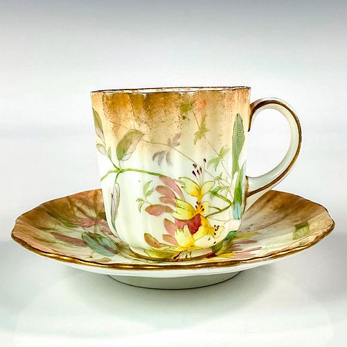 2PC DOULTON BURSLEM CUP AND SAUCER