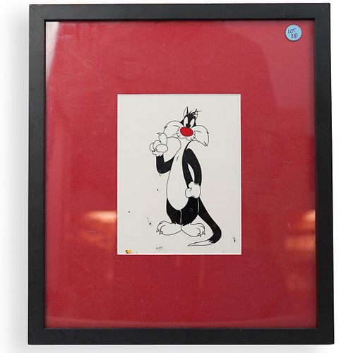 SYLVESTER THE CAT ANIMATED CELDESCRIPTION  391cea