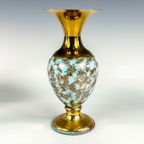 MID-CENTURY MODERN DELFT BRASS